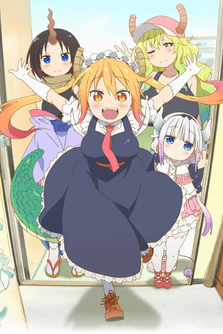 Miss Kobayashi's Dragon Maid anime cover image